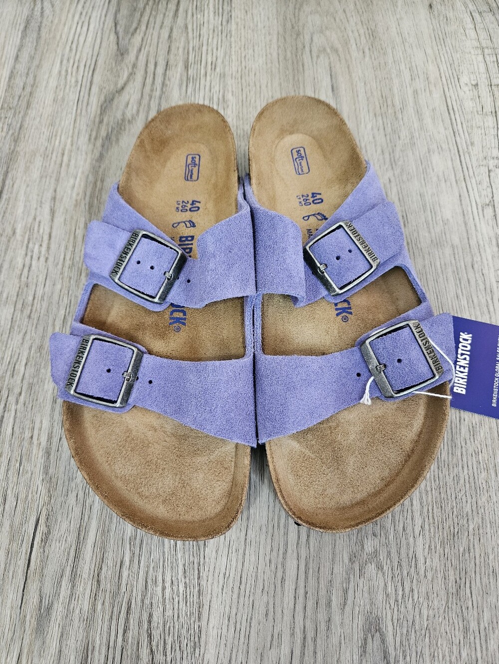 Birkenstock Arizona Purple Dusk 40 R - Picture 2 of 6